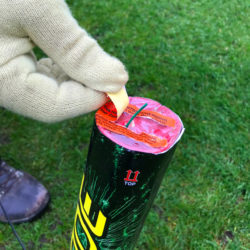 Fireworks safety guide candle step 2